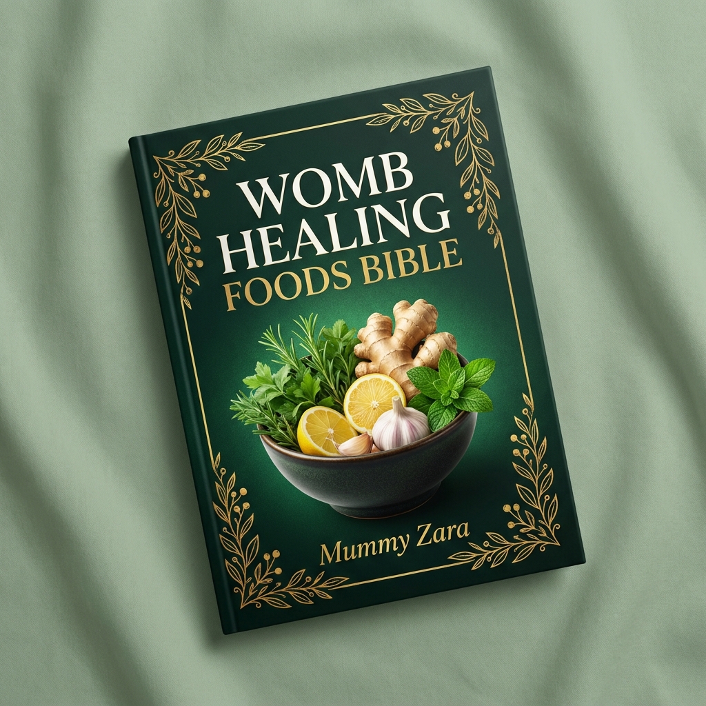 Womb Healing Foods Bible bonus guide cover