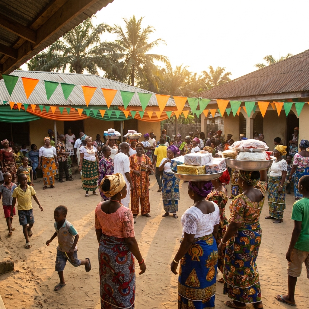 Nigerian Ijaw traditional introduction ceremony